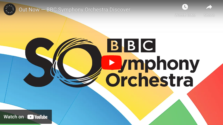 Video thumbnail showing the BBC Symphony Orchestra Discover logo