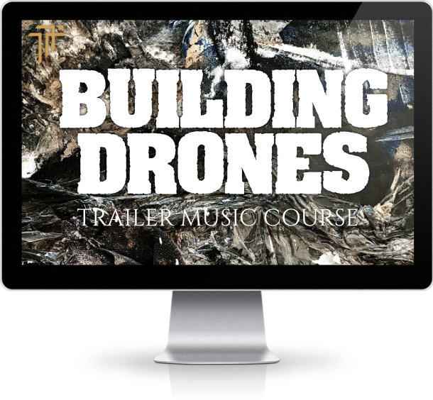 Building Drones course shown on a desktop screen